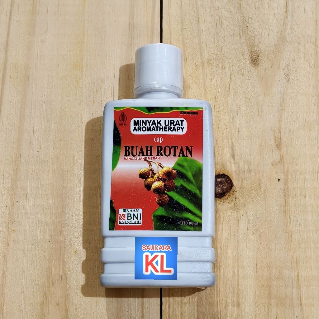Minyak Karo Cap Buah Rotan Jahe Merah