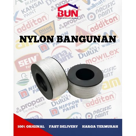 NYLON TALI BANGUNAN PEMBANTU PEMBANGUNAN / TALI BANGUNAN