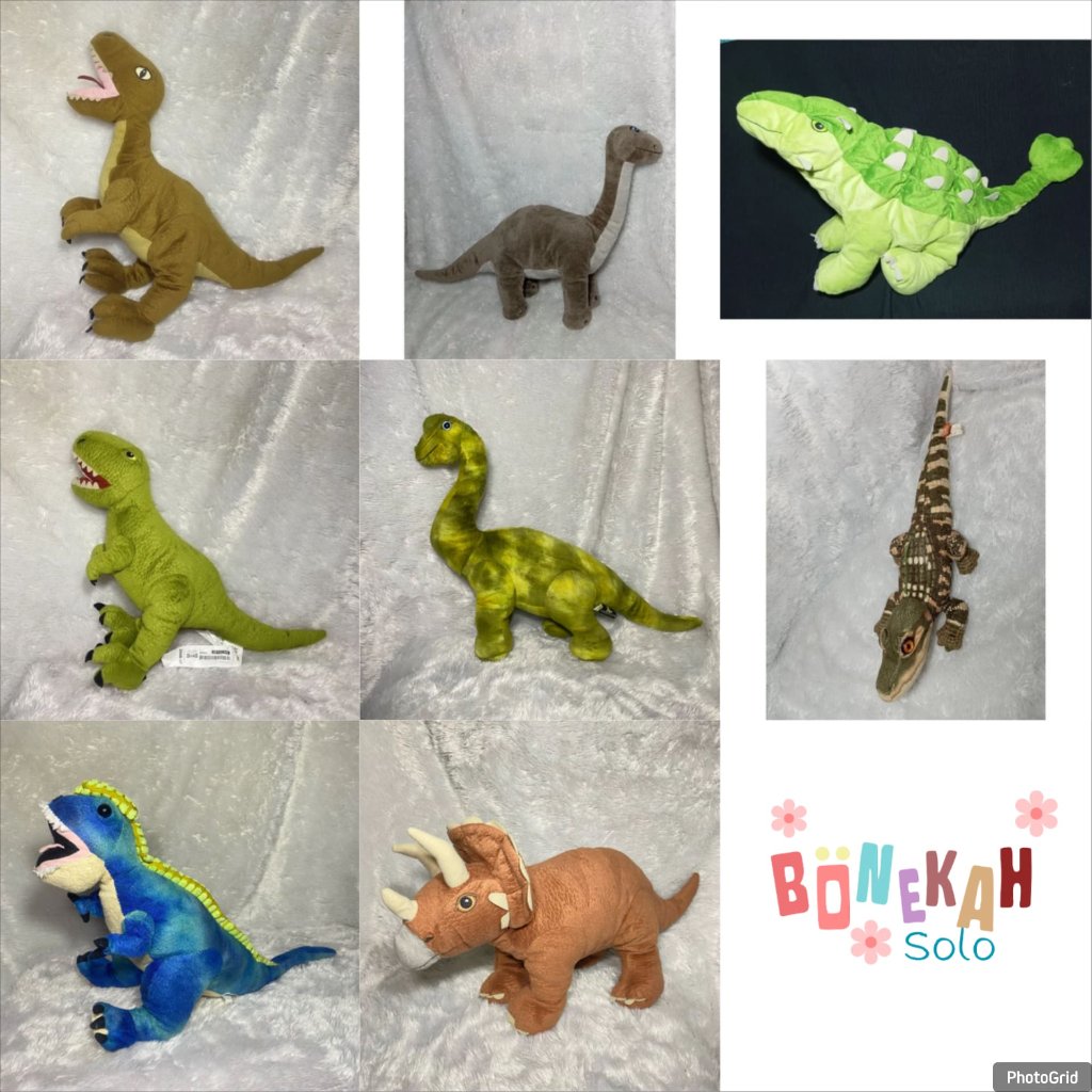 BONEKA DINO/DINOSAURUS/BONEKA HEWAN/BONEKA BUAYA/BONEKA HEWAN/BONEKA UNTA/BONEKA TIREX/TYREX/BONEKA 