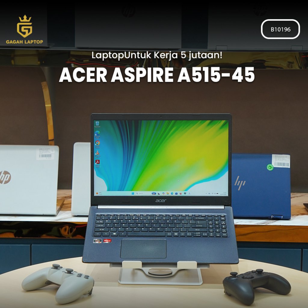 ACER ASPIRE A515-45 AMD RYZEN 5 5500U 8GB SSD 512GB (B10196)