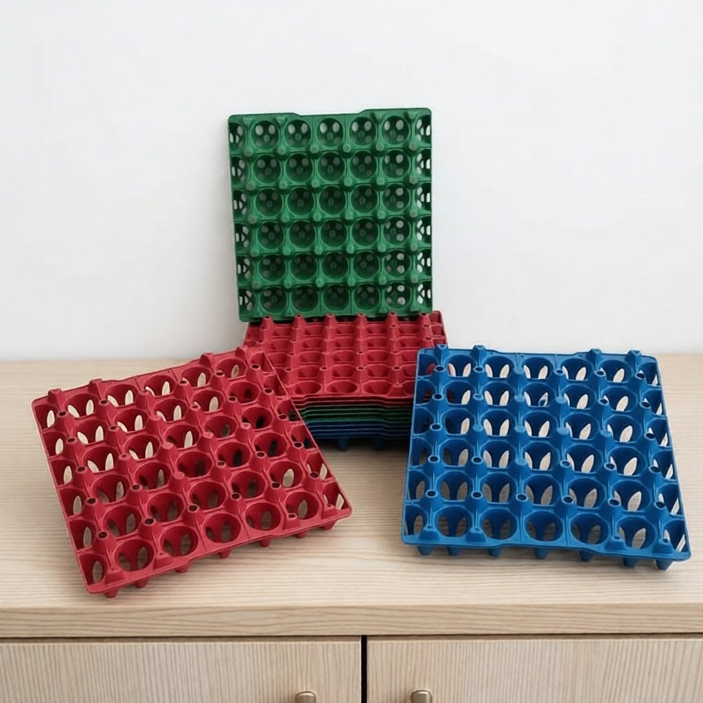 TRAY TELUR PLASTIK