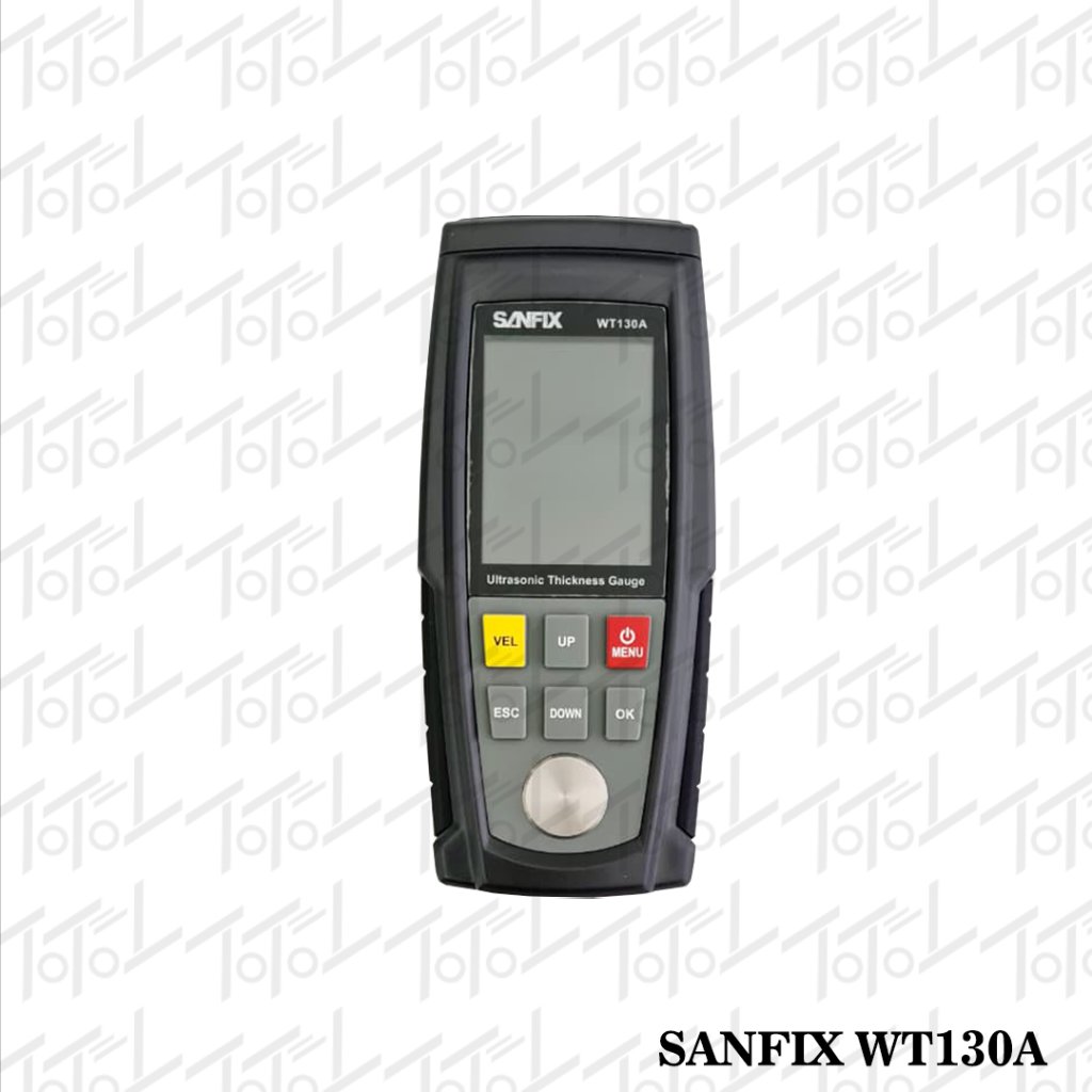 SANFIX Ultrasonic Thickness Gauge WT130A / Alat Ukur Ketebalan Material Gelombang Ultrasonik / Freku