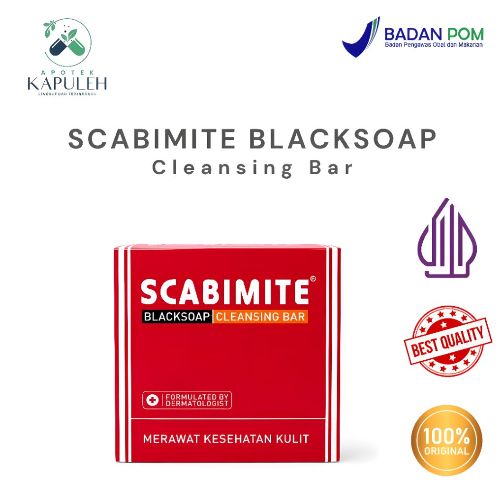Scabimite Blacksoap Cleansing Bar