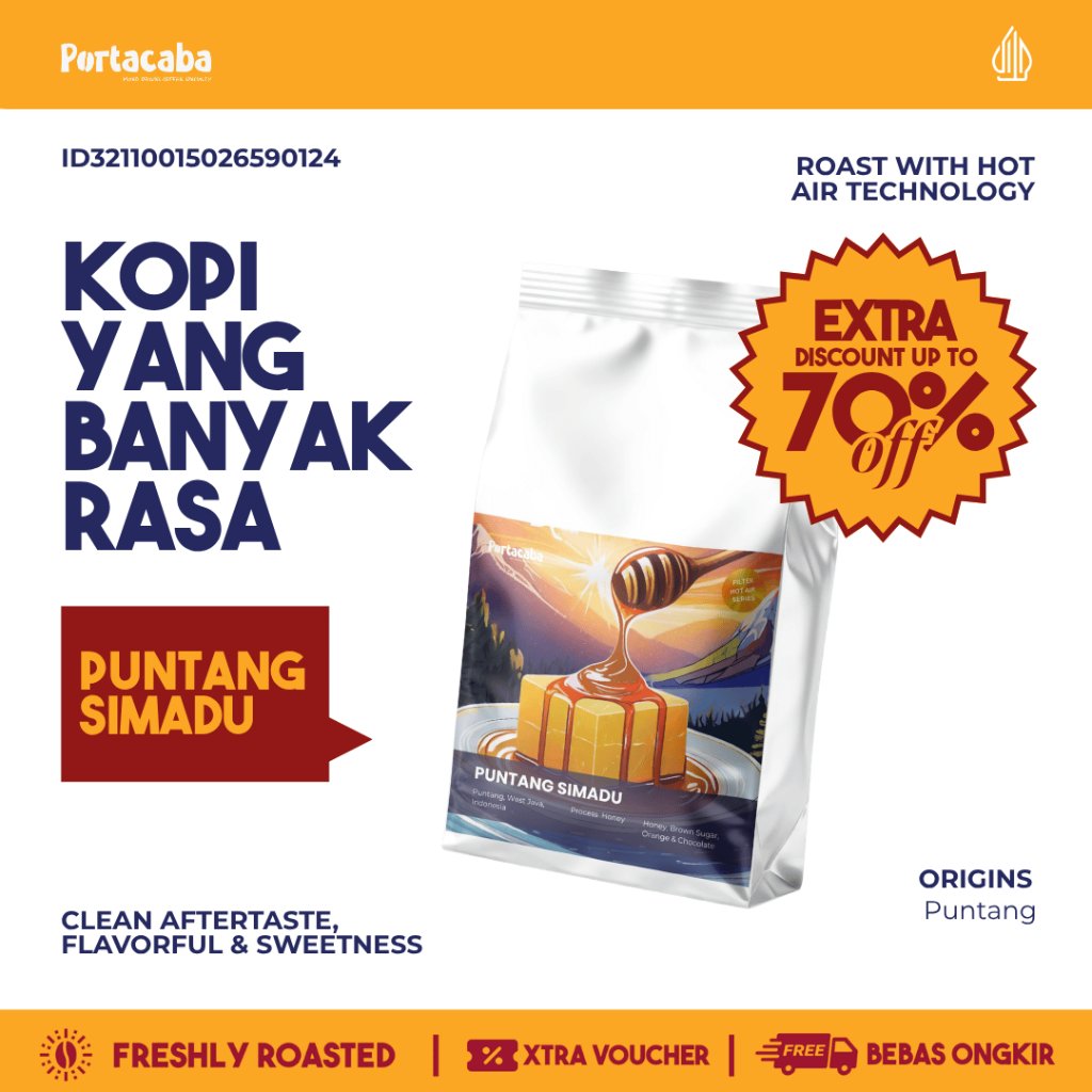 Biji Kopi Arabika Puntang Honey Simadu Kopi Arabika Extra Diskon Puntang Honey