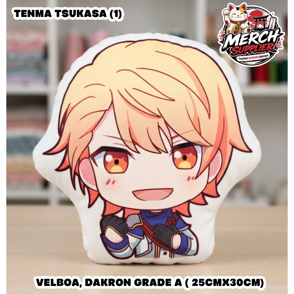 Bantal Plushie Project Sekai - Tenma Tsukasa