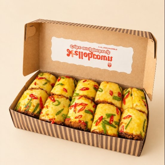Roti Abon Gulung Box | Roti