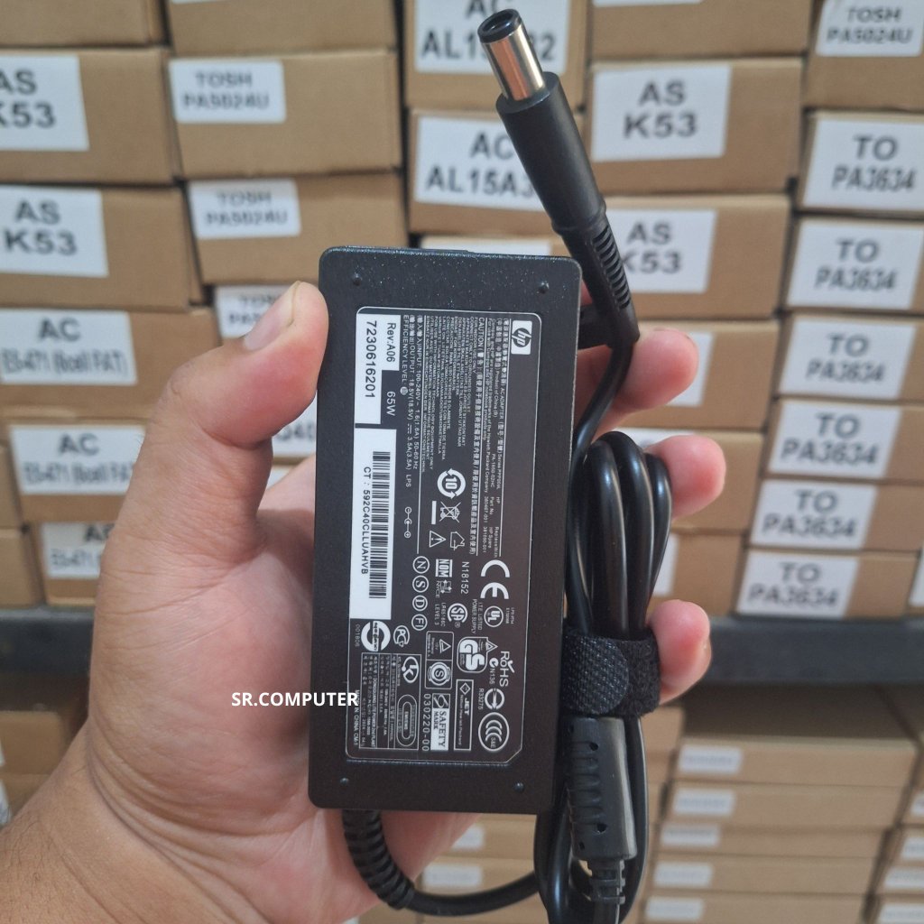 Adaptor Charger Laptop HP Compaq CQ430 CQ431 420 430 431 435 65W -NEW