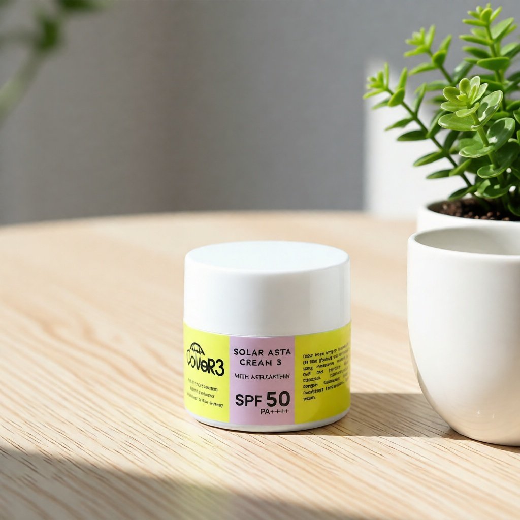 cover 3 solar asta cream 5 astaxanthin #sunscreen antiaging