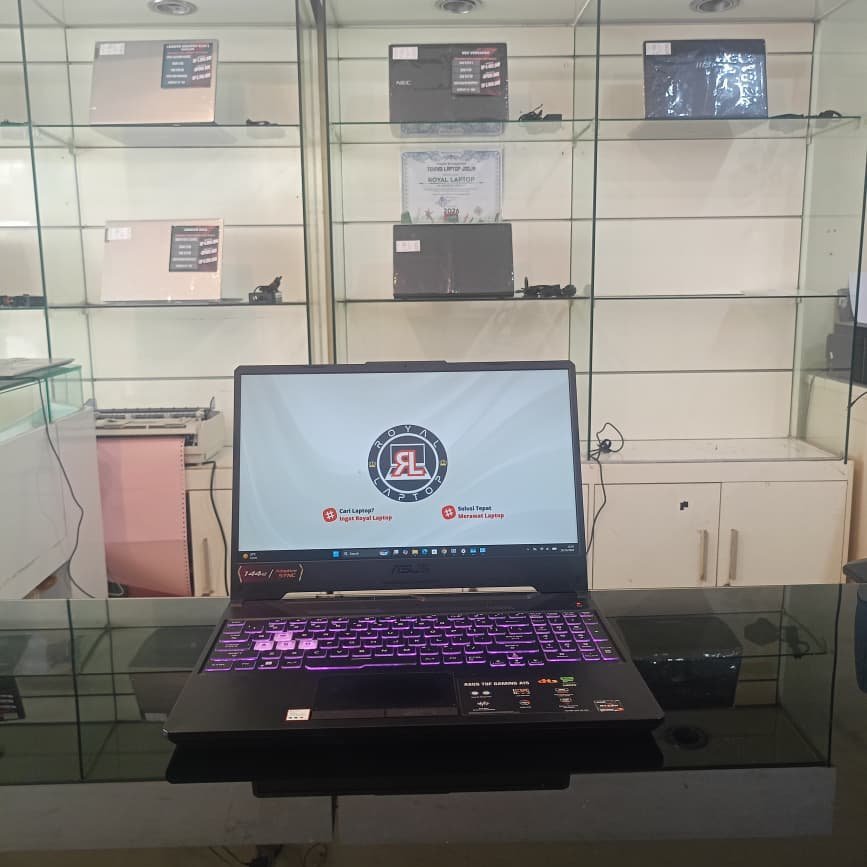 LAPTOP SECOND ASUS TUF GAMING A15 AMD RYZEN 7 7435HS RAM 16 GB SSD 512 GB AMD RADEON GRAPHICS  NVIDI