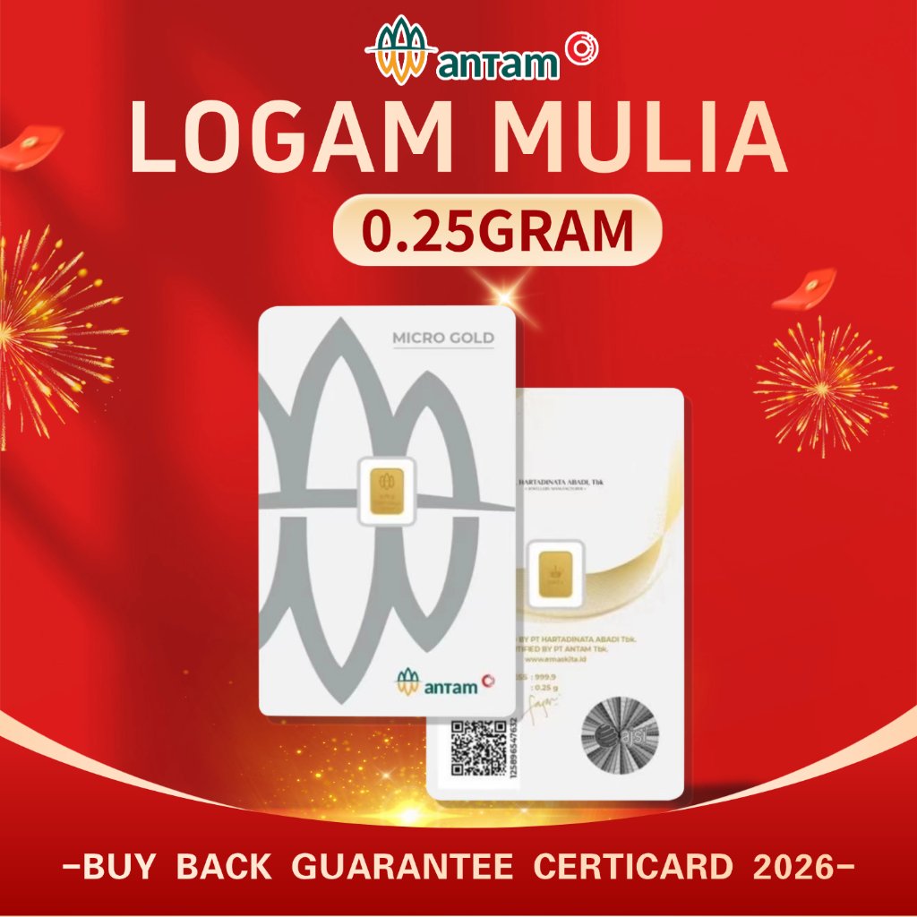 Produk baru Antam: Hartadinata 0,25 gram emas logam mulia