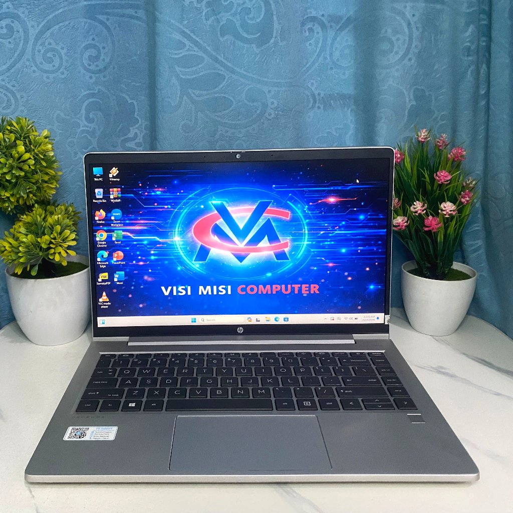 Laptop HP PROBOOK 445 G8 Second | AMD RYZEN 5-5600U | RAM 8GB DDR4 | SSD 256GB | Siap Pakai