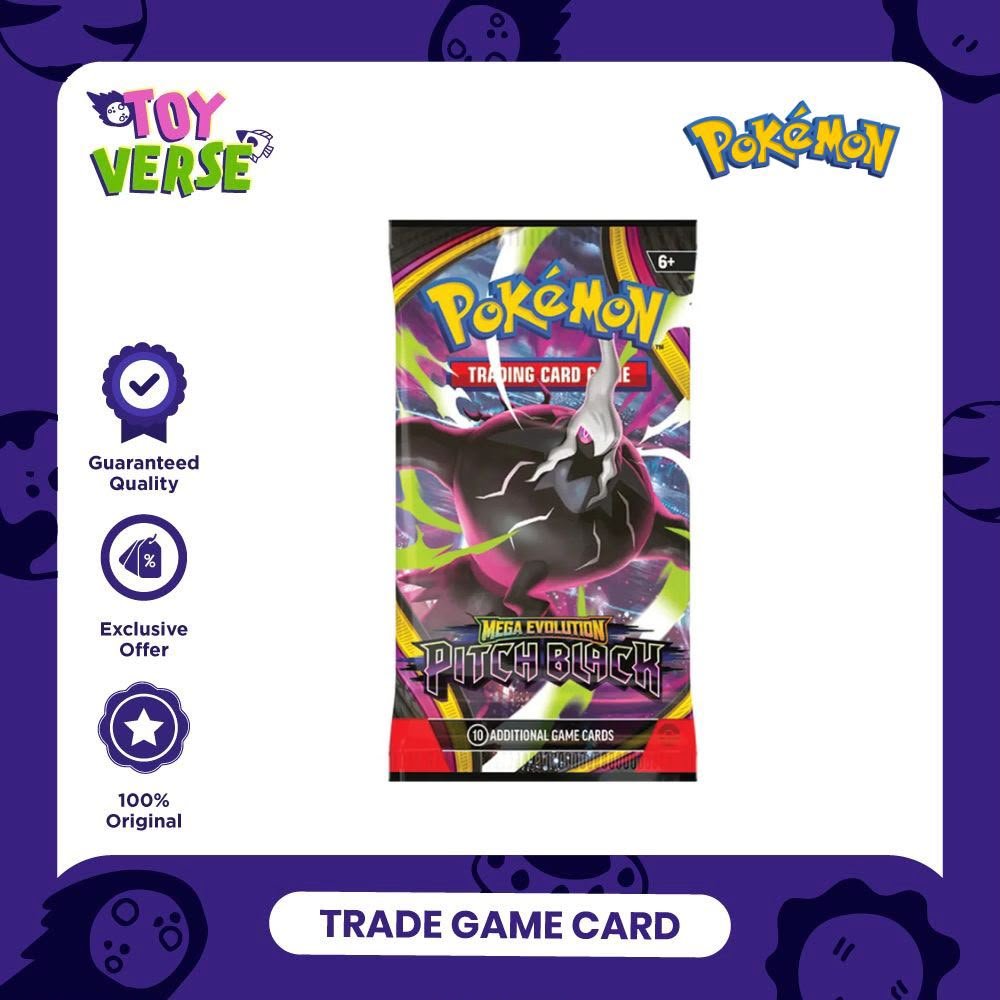 Gramedia Toyverse - Pokemon TCG Me54 Pitch Black