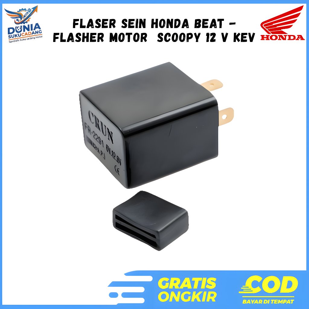 Flaser Sein Honda Beat - Flasher Motor  scoopy 12 V KEV