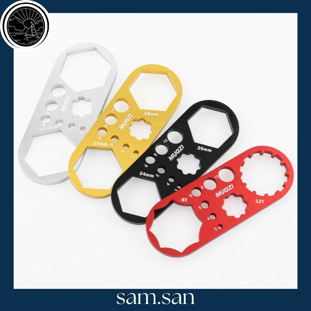 READYMuqzi Kunci Fork Sepeda SR Suntour XCR XCT XCM Fork RST Alat Kunci Pembuka Fork RS Suntour RST