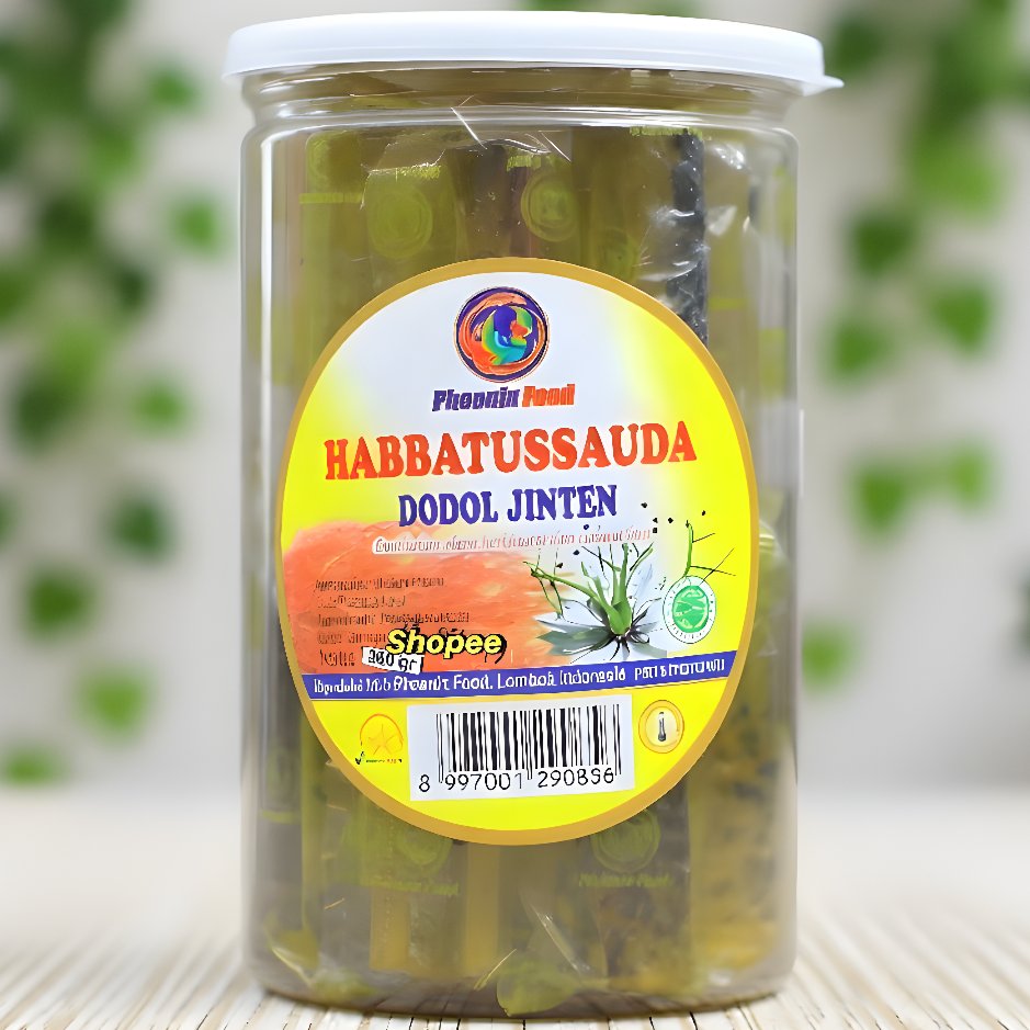 Dodol Habbatussauda Toples Pet Can 360 G