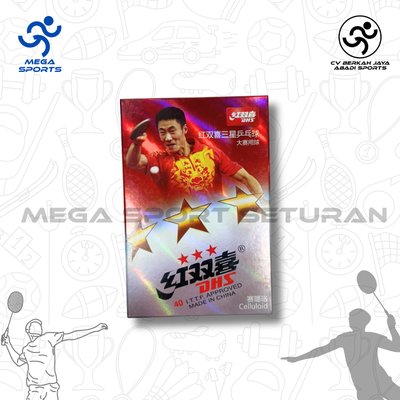Bola Pingpong  Tenis Meja DHS Bintang 3