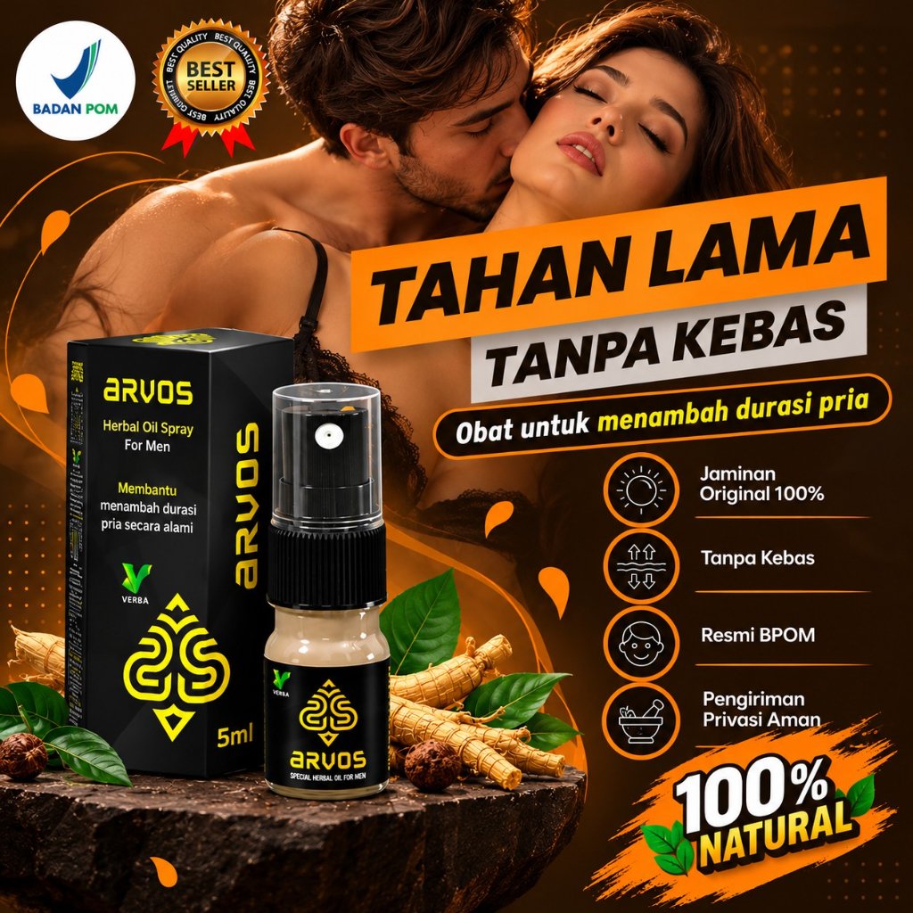 ARVOS SEMPROT KUAT OBAT KUAT PRIA KEMASAN PRAKTIS