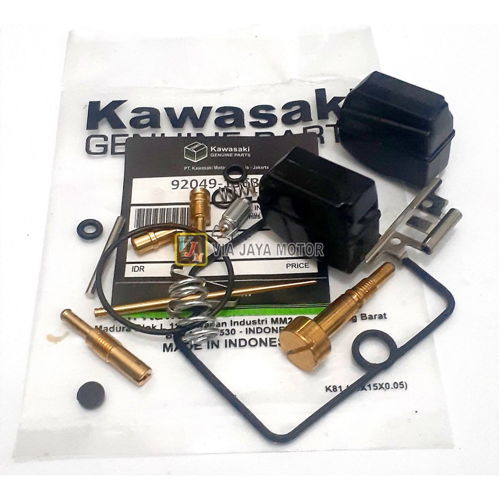 VJM PELAMPUNG KARBU + REPARKIT REPAIRKIT REPAIR KIT ISI KARBU KARBURATOR NINJA RR PE28 PE 28 KAWASAK