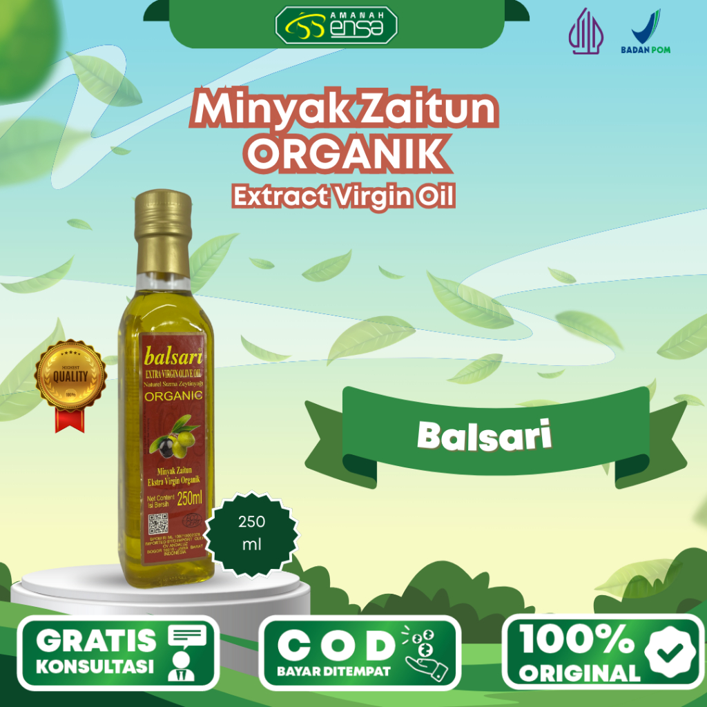 

Balsari-Minyak Zaitun Organik-Extra Virgin Oil