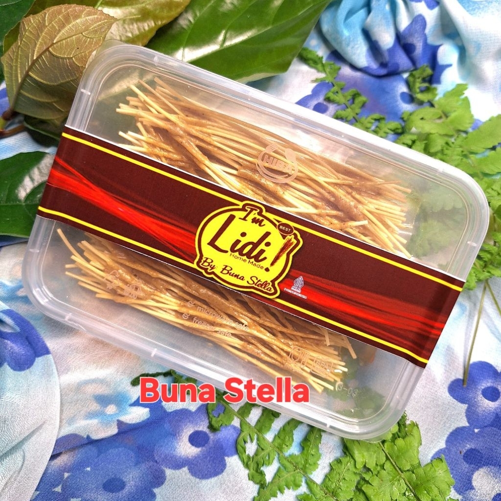 

Katalog 3 Mie Lidi Ayam Bawang Pedas Buna Stella