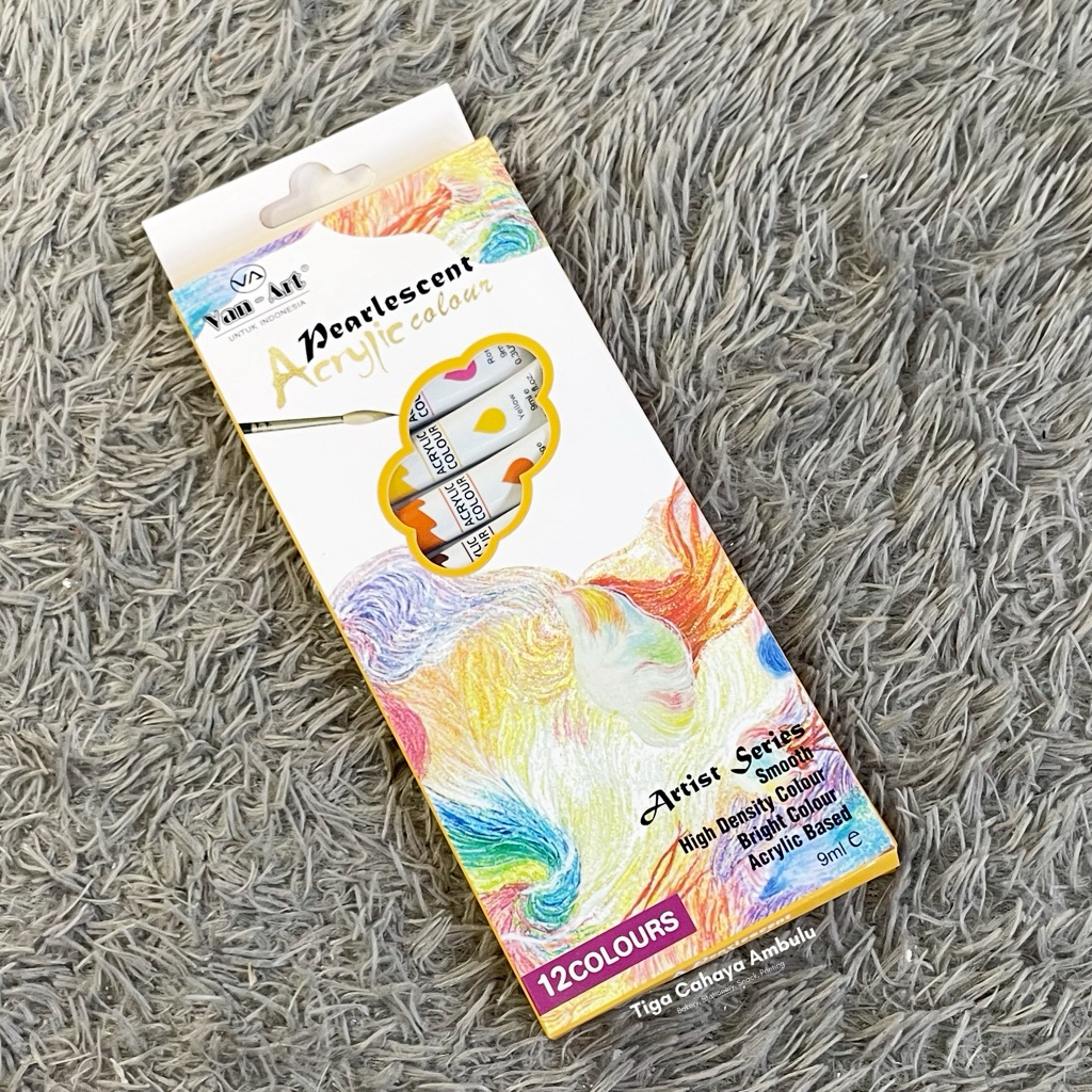 

Cat Acrylic Van-Art Metalic isi 12