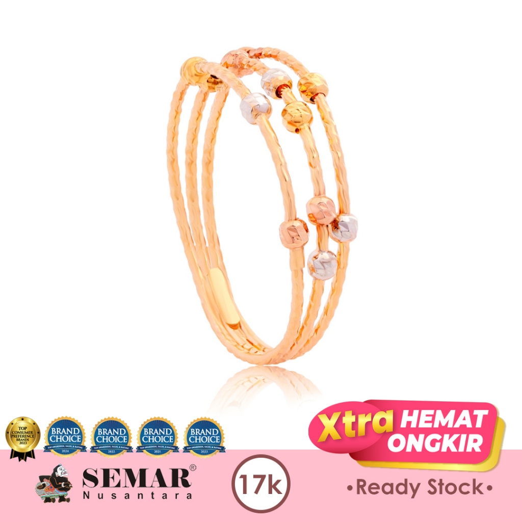 Cincin Emas Hilary Gold 17K Semar Nusantara