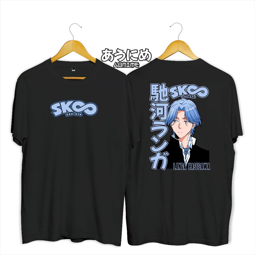 Kaos LANGA HASEGAWA SK8 the Infinity Kaos Anime manga wibu kaos distro cotton combed Aunime