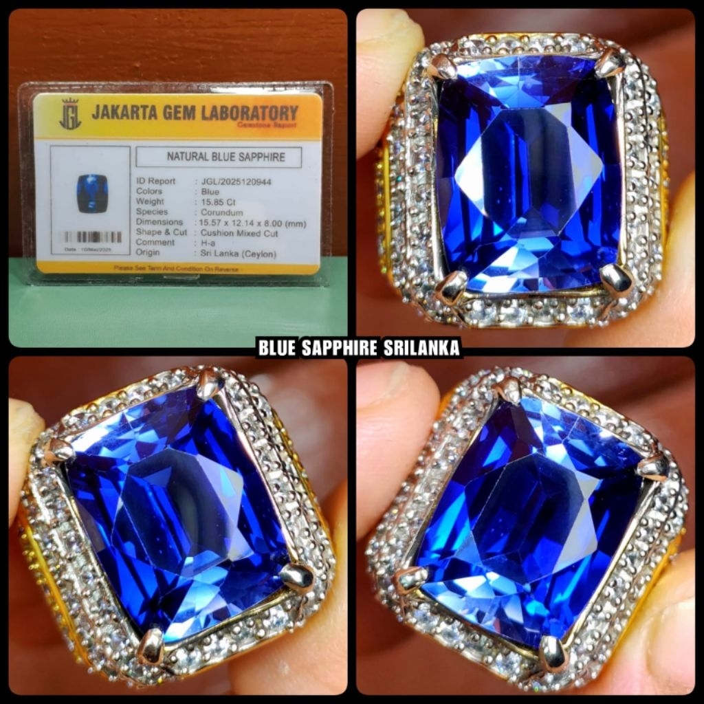 NATURAL BLUE SAPPHIRE SRILANKA CEYLON HQ