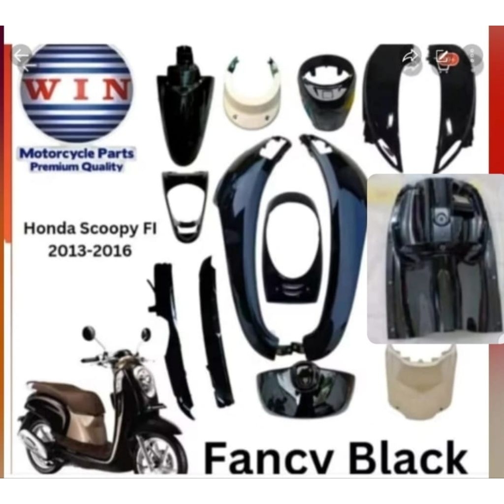 Body kilat Scoopy fi Scoopy fi esp  2013 2014 2015 2016