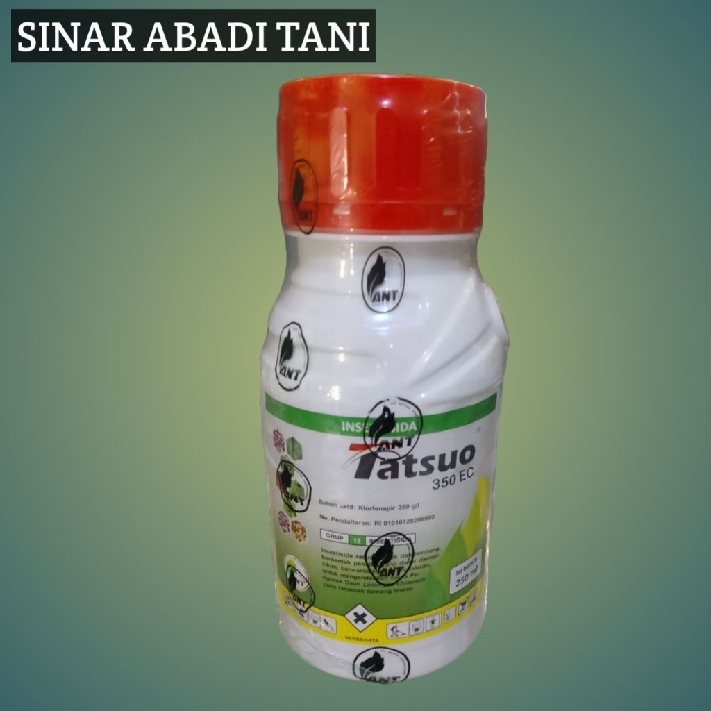 Insektisida Tatsuo 350EC 250ml Untuk Hama Ulat Grayak dan Ulat Bor