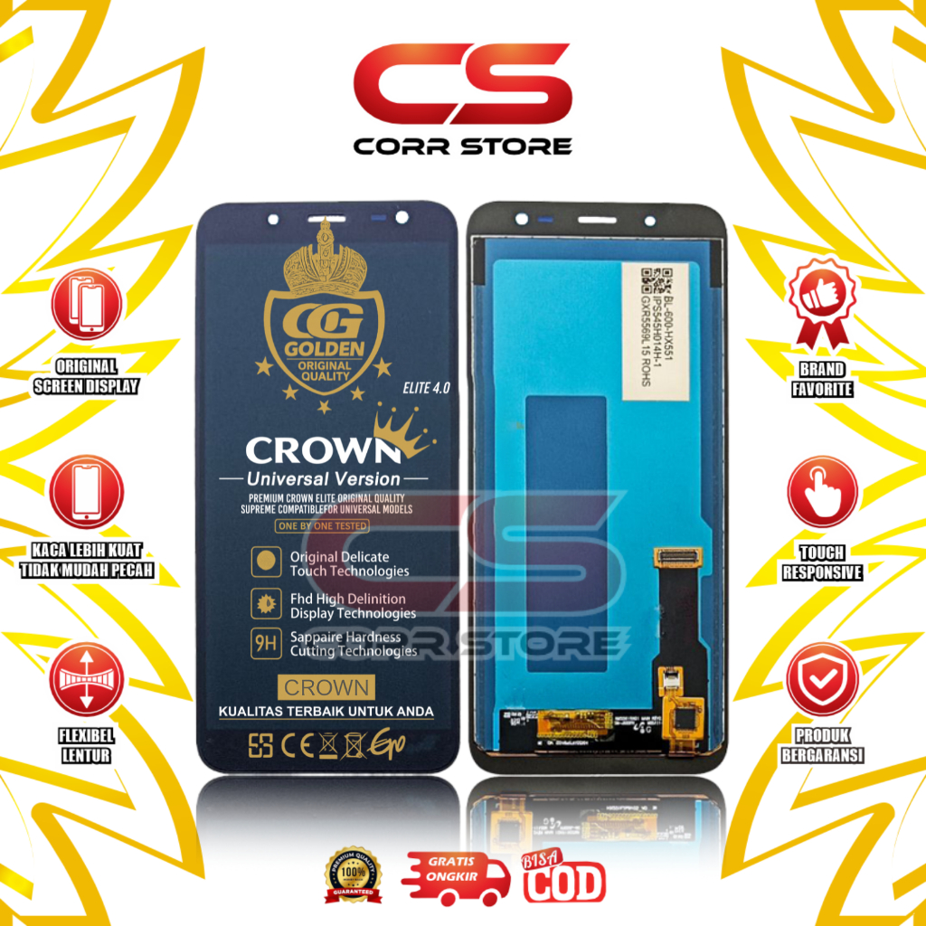 LCD TOUCHSCREEN SAMSUNG J6 2018 J6 J600 J600G J600F A6 2018 A600 A600F ORIGINAL FULLSET