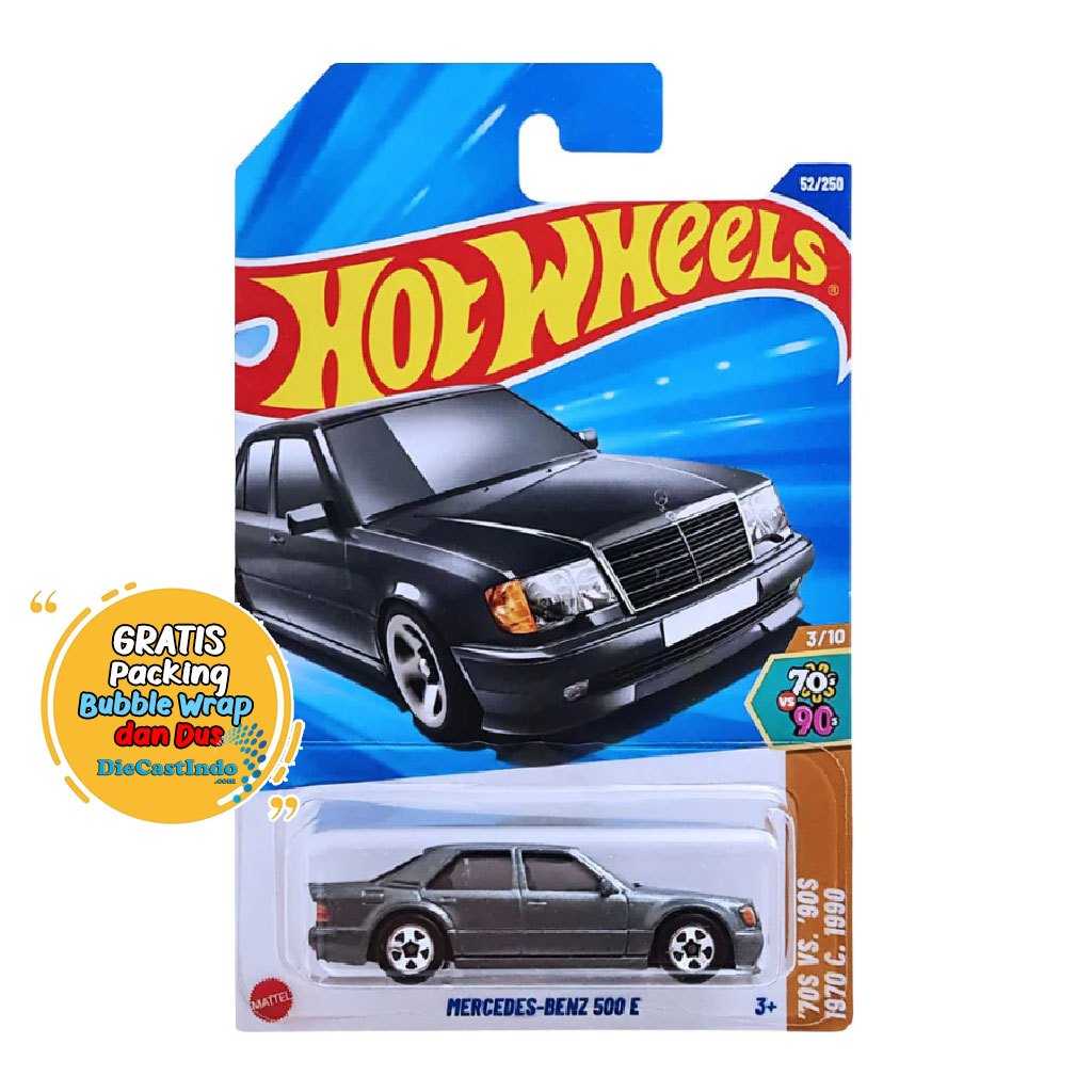 Hot Wheels / HotWheels Lot M 2025 Mercedes-Benz 500 E Silver