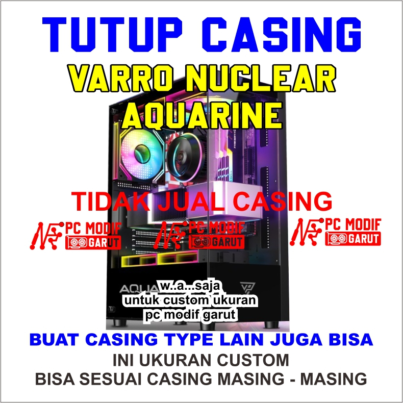 SIDE PANEL VARRO NUCLEAR AQUARINE HANYA TUTUP SAJA
