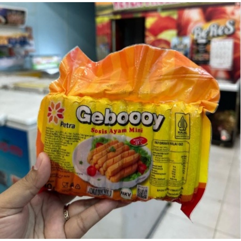 

Geboooy Sosis Ayam 30S 500gr