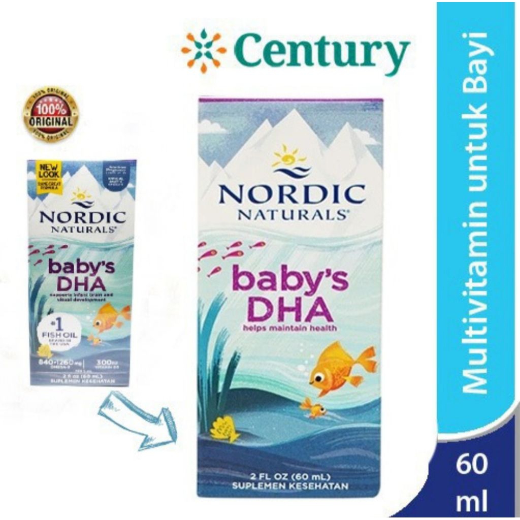 Nordic Dha 60Ml/Epa/Dha / Suplemen