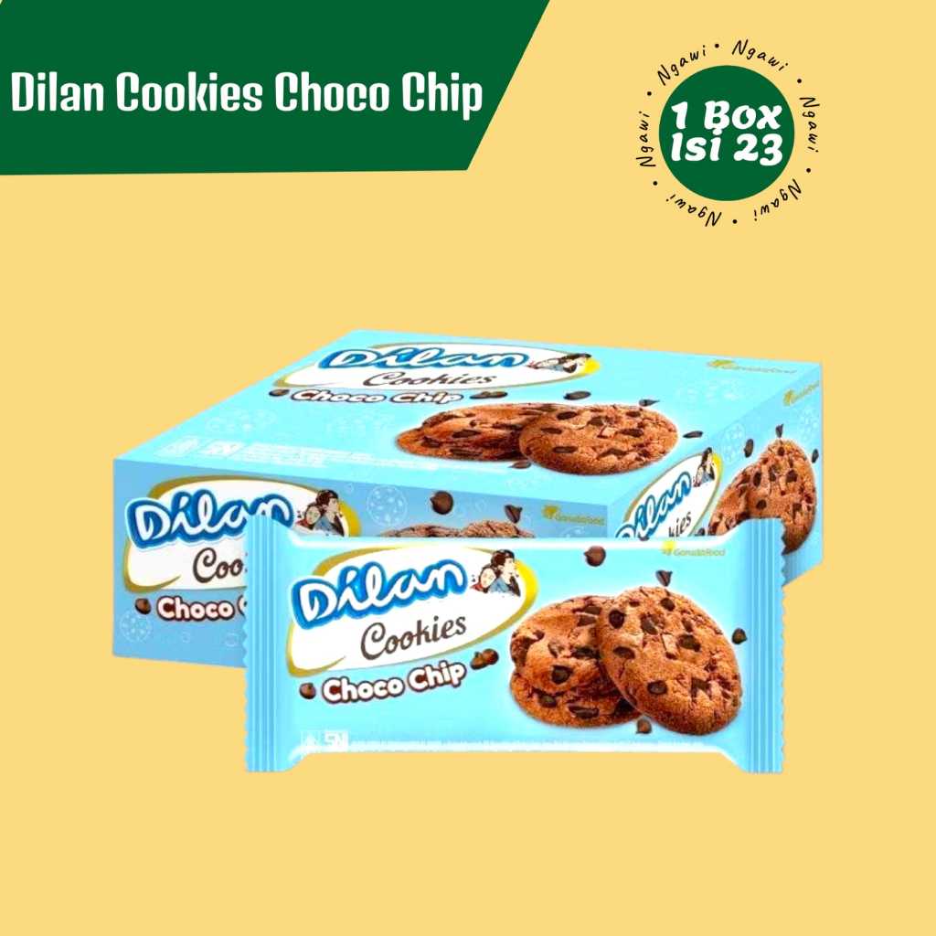 

Dilan Cookies Choco Chip 12gr × 23pcs