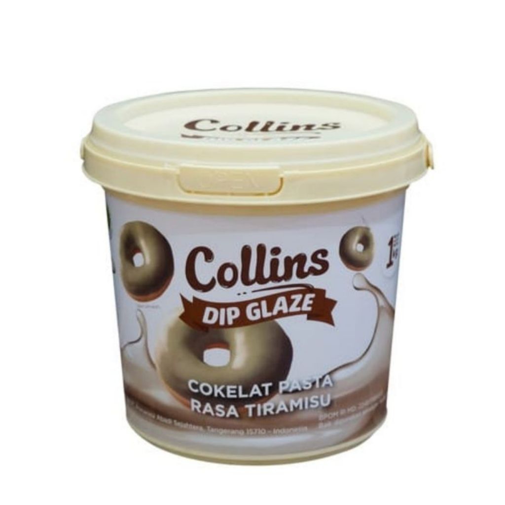 

Selai Collins Dip Glaze Tiramisu 1 kg