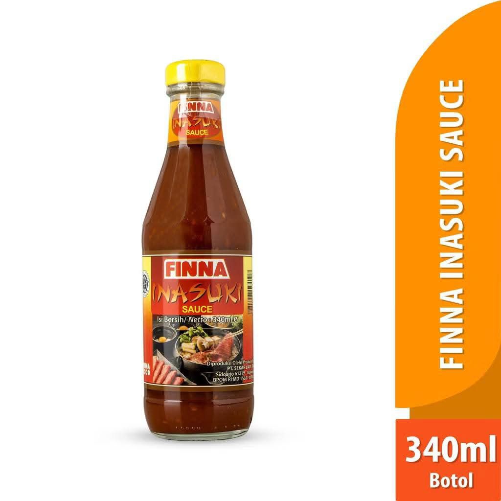 

FINNA SAUCE INASUKI 340 ML Kemasan Aman Ati Pecah