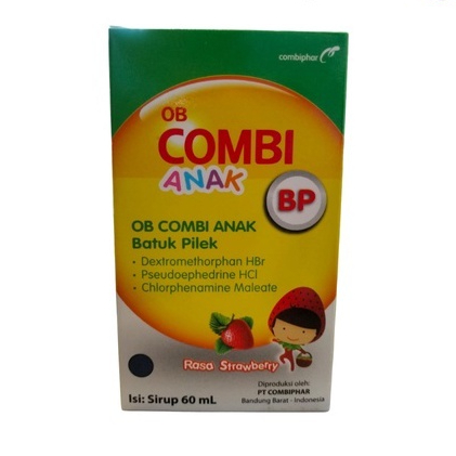 OB COMBI ANAK BP (BATUK PILEK) SIRUP 60ML