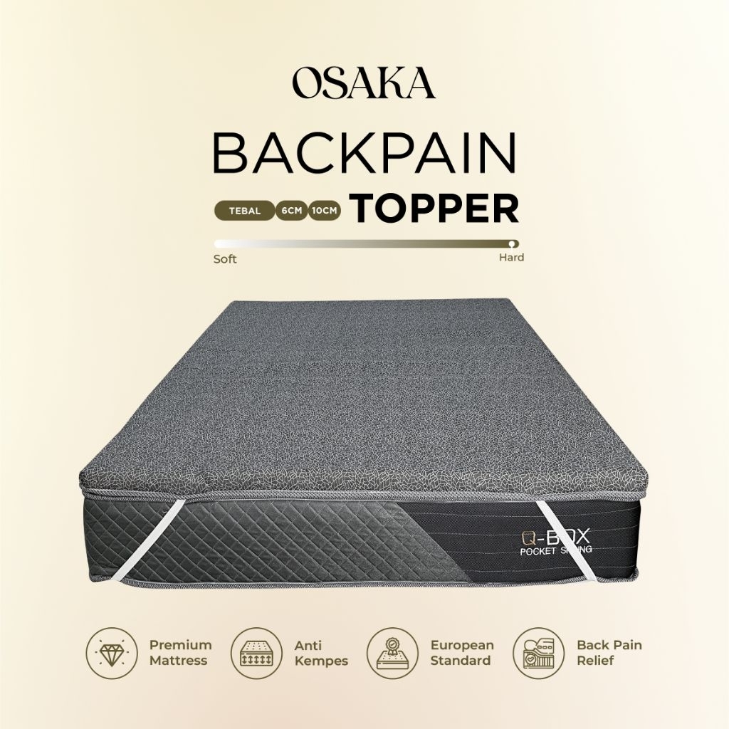OSAKA BACK PAIN TOPPER / KASUR LANTAI ORTOPEDIC REBONDED R50