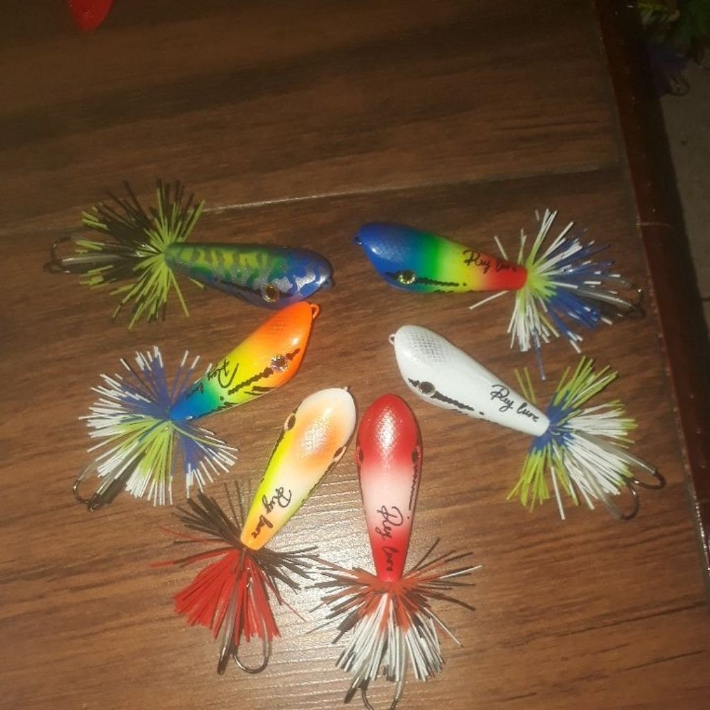 UMPAN CASTING JUMP FROG GEOL RATTLE 6 CM