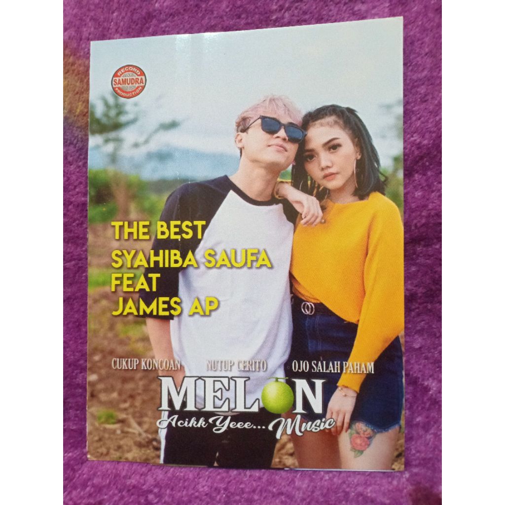VCD MELON THE BEST SYAHIBA SAUFA FEAT JAMES AP