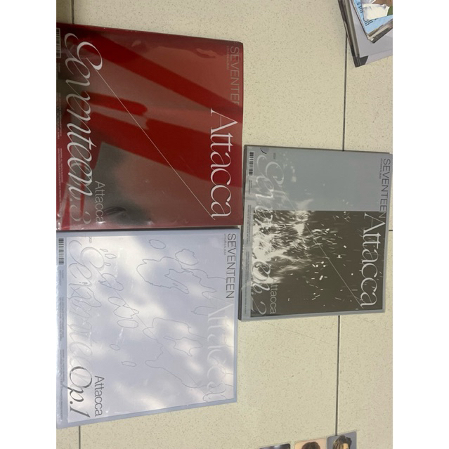 Seventeen mini album Attacca op.1 op.2 op.3