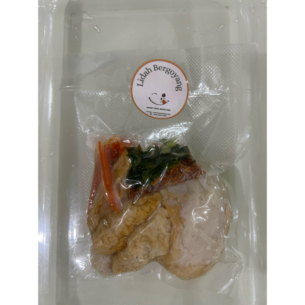 

bakso tahu ikan tenggiri(tahu kok bangka)