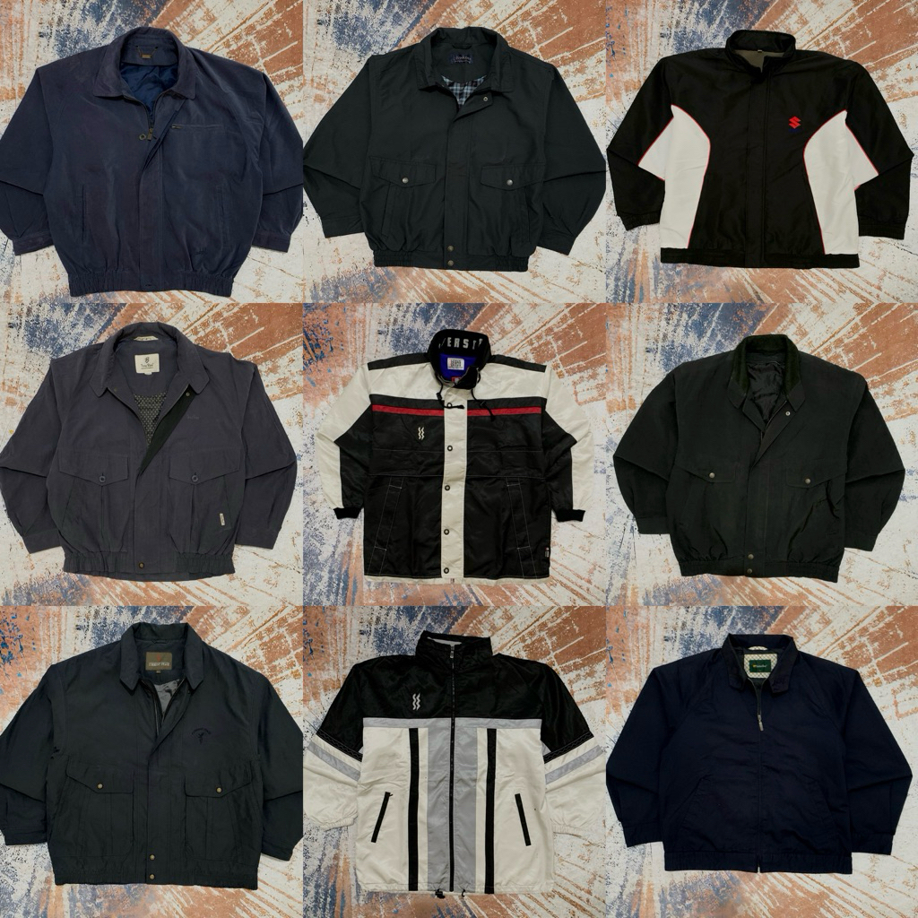 WorkJacket / JACKET VINTAGE /HARRINGTON/FLIGHT/TARTAN/WORK/CASUAL JACKET PRIA & WANITA/VINTAGE JACKE