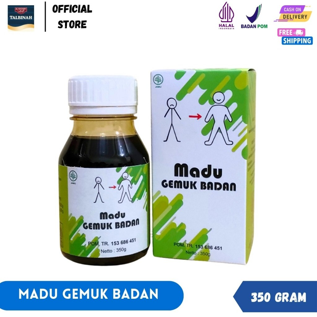 

Madu Gemuk Badan Griya An Nur Menambah Berat Badan Isi 350g BPOM