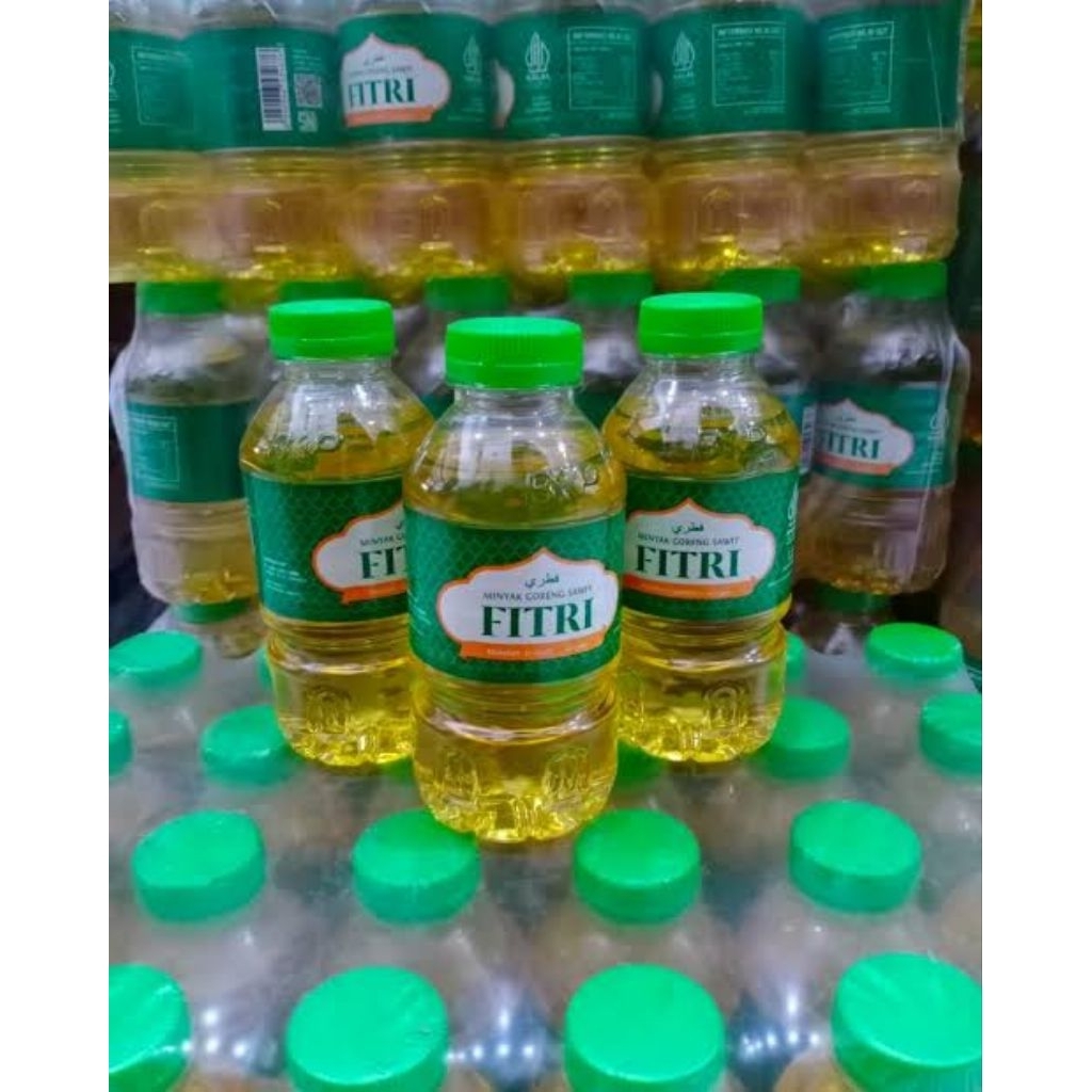 

minyak goreng fitri 200ml (1slop isi 24pcs)