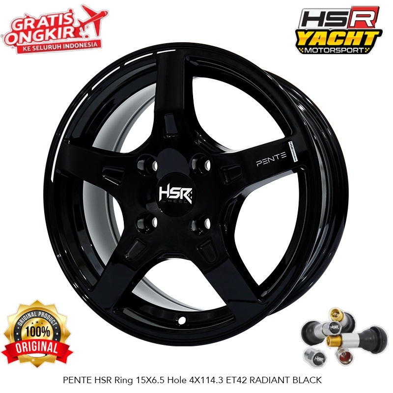 velg racing avanza livina veloz ring 15 hsr pente pcd 4x114,3 free ongkir