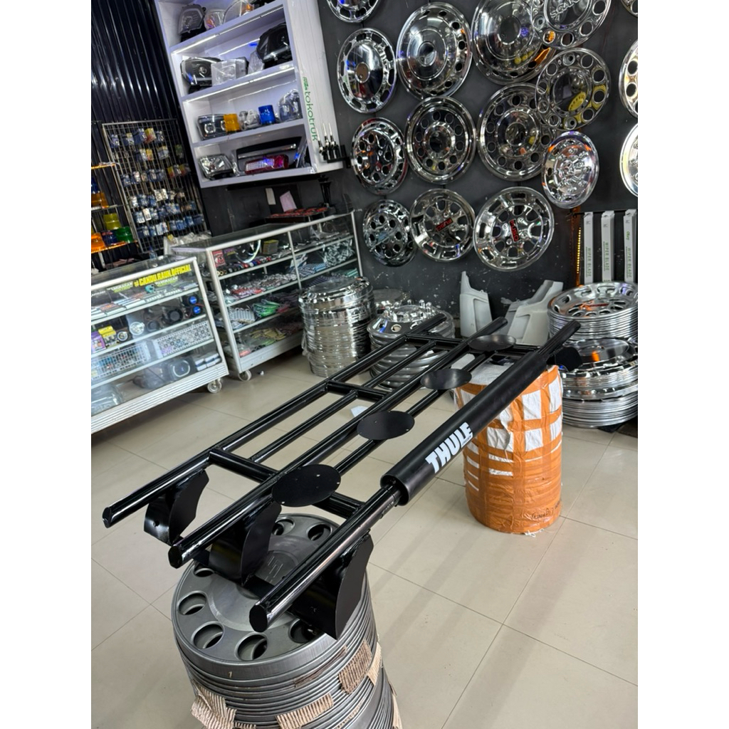 thule canter  dan hdl 3 kaki besi bulat bahan tebal