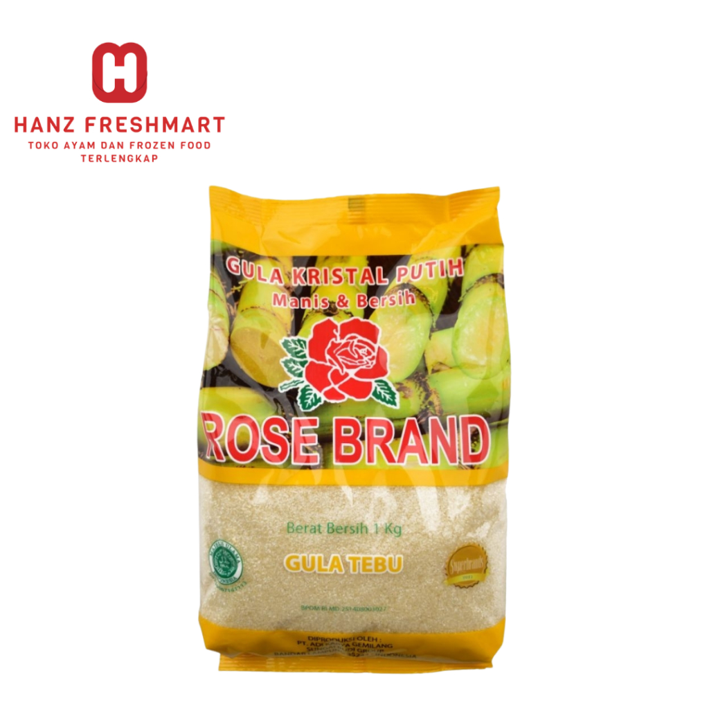 

Gula Pasir Rose Brand 1 Kg - Hanz Freshmart